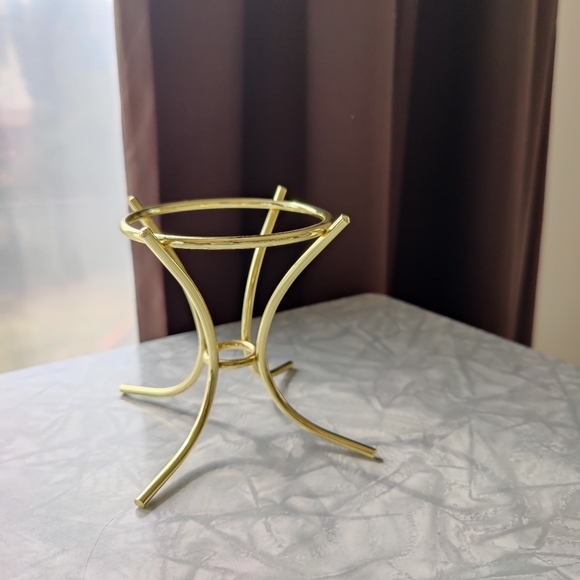 Partylite 24% lead crystal votive candle holder with base - Picture 2 of 2